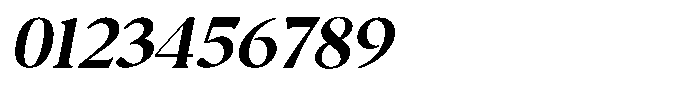 Qlaxe Serif Black Italic Font OTHER CHARS