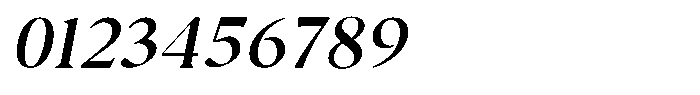 Qlaxe Serif Bold Italic Font OTHER CHARS