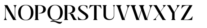 Qlaxe Serif Bold Font UPPERCASE