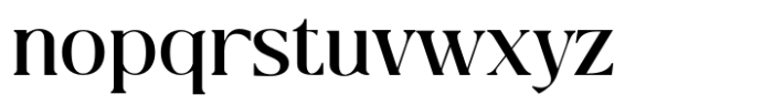 Qlaxe Serif Bold Font LOWERCASE