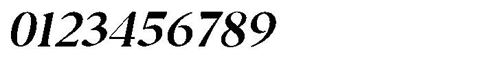 Qlaxe Serif Extra Bold Italic Font OTHER CHARS