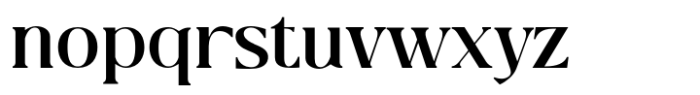 Qlaxe Serif Extra Bold Font LOWERCASE