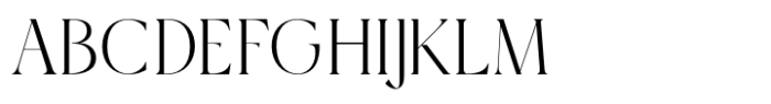 Qlaxe Serif Extra Light Font UPPERCASE