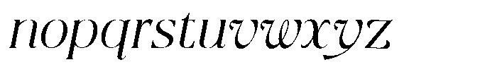 Qlaxe Serif Italic Variable Font LOWERCASE