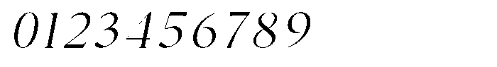 Qlaxe Serif Light Italic Font OTHER CHARS