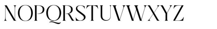 Qlaxe Serif Light Font UPPERCASE