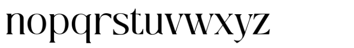 Qlaxe Serif Medium Font LOWERCASE
