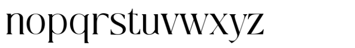Qlaxe Serif Regular Font LOWERCASE
