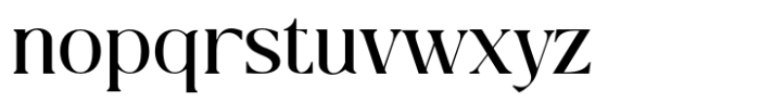 Qlaxe Serif Semi Bold Font LOWERCASE