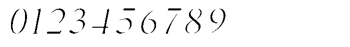 Qlaxe Serif Thin Italic Font OTHER CHARS