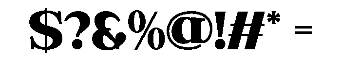 QORINE-Regular Font OTHER CHARS