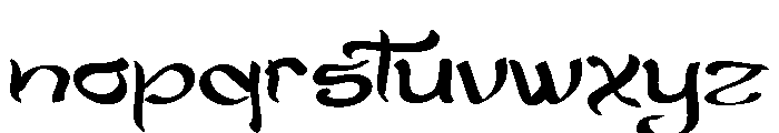 Qoolyra Font LOWERCASE