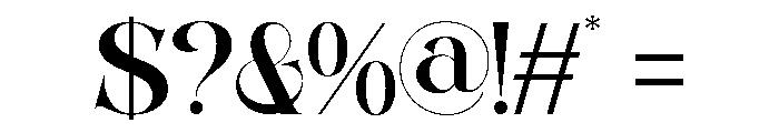 Qorvella Regular Font OTHER CHARS