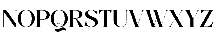 Qorvella Regular Font UPPERCASE