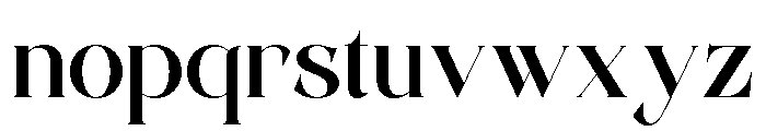 Qorvella Regular Font LOWERCASE