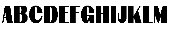 Qorvyn Extra Bold Condensed Font UPPERCASE