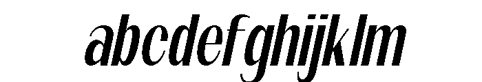 Qorvyn Light Condensed Italic FONT