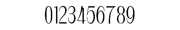Qorvyn Thin Condensed Font OTHER CHARS