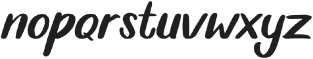 Qoimsya Regular otf (400) Font LOWERCASE