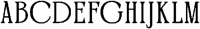 Qolose Regular otf (400) Font UPPERCASE