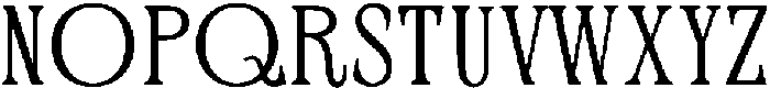 Qolose Regular otf (400) Font UPPERCASE