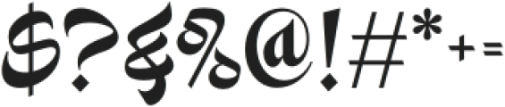 Qomariah Arabic otf (400) Font OTHER CHARS