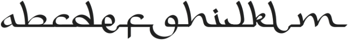 Qomariah Regular ttf (400) Font LOWERCASE