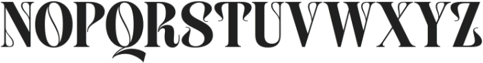 Qorina Regular otf (400) Font UPPERCASE