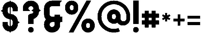 Qosta otf (400) Font OTHER CHARS