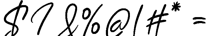 QomallidaRegular Font OTHER CHARS