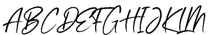 QomallidaRegular Font UPPERCASE