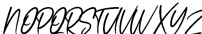 QomallidaRegular Font UPPERCASE