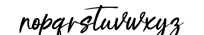 QomallidaRegular Font LOWERCASE