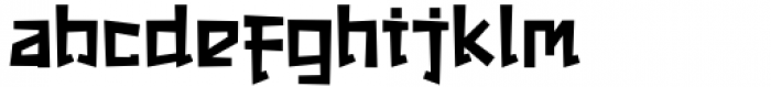 QOROSHI Regular Font LOWERCASE