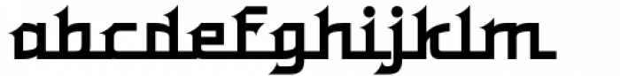 Qobliyah Regular Font LOWERCASE