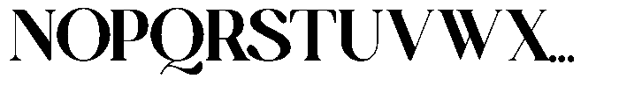 Qoncila Regular Font UPPERCASE