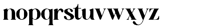 Qoncila Regular Font LOWERCASE