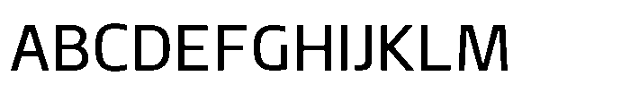 Qonora Regular Font UPPERCASE