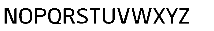 Qonora Regular Font UPPERCASE