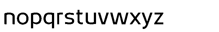 Qonora Regular Font LOWERCASE