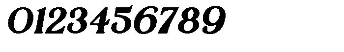 Qontra Italic Font OTHER CHARS