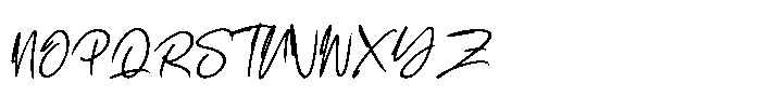 Qonttany Font UPPERCASE