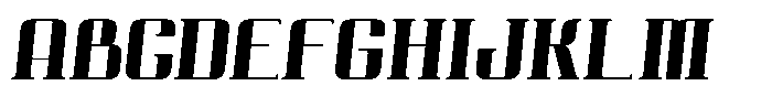 Qoove Bold-Italic Font UPPERCASE