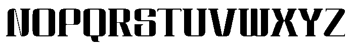 Qoove Bold Font UPPERCASE