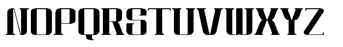 Qoove Medium Font UPPERCASE