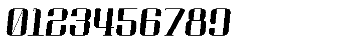 Qoove Regular-Italic Font OTHER CHARS