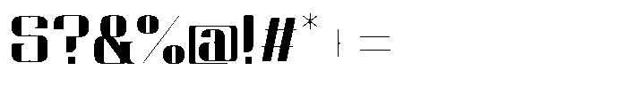 Qoove Regular Font OTHER CHARS