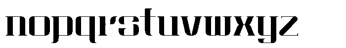 Qoove Regular Font LOWERCASE