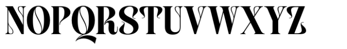 Qorina Regular Font UPPERCASE