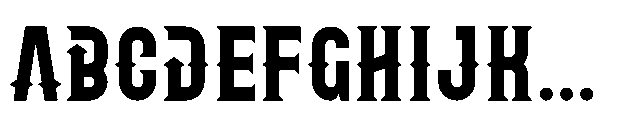 Qosta Regular Font UPPERCASE